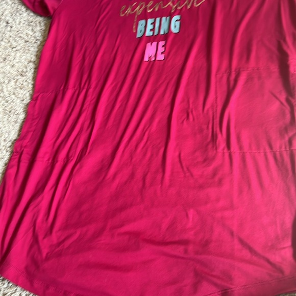 Like new super soft women’s S/M “It’s Very Expensive Being Me” nightgown tee! - Picture 6 of 7